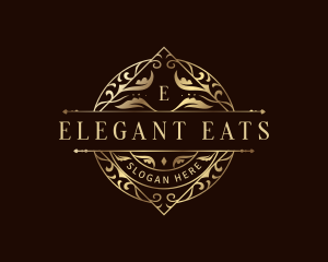 Elegant Luxury Shield logo design