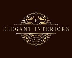 Elegant Luxury Shield logo design