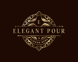 Elegant Luxury Shield logo design