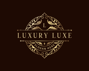 Elegant Luxury Shield logo design