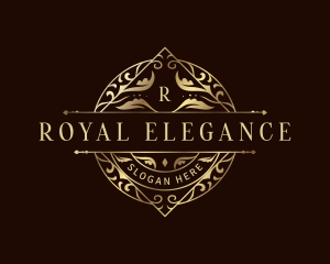 Elegant Luxury Shield logo design