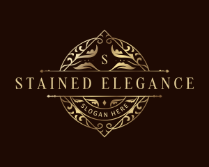 Elegant Luxury Shield logo design