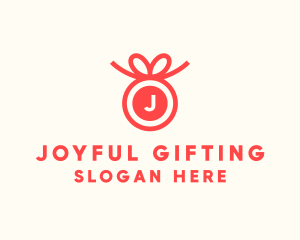 Gift - Ribbon Gift Present logo design