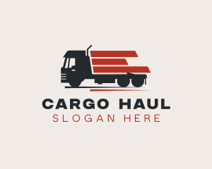 Logistics Trucking Transportation logo design