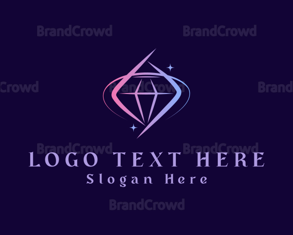 Gradient Precious Diamond Logo