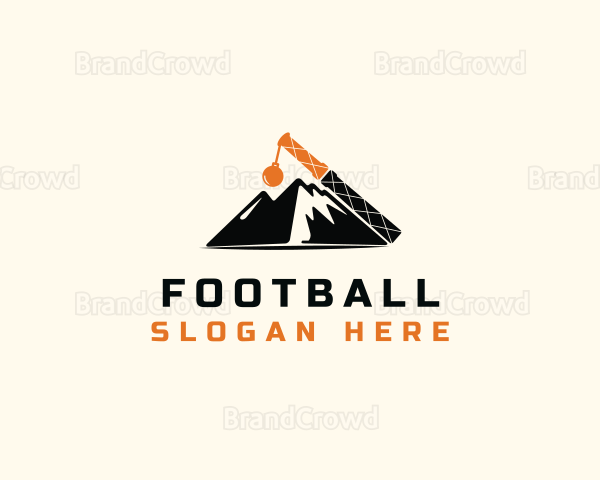 Mountain Wrecking Ball Machine Logo