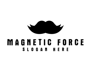 Mustache Hair Barber logo design