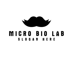 Mustache Hair Barber logo design