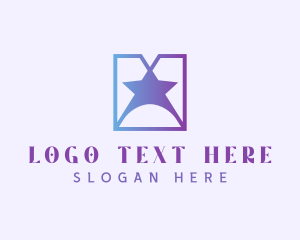 Property - Generic Star Letter M logo design