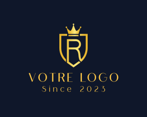 Luxurious - Monarchy Crown Crest logo design