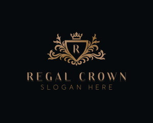 Regal Royalty Wedding logo design