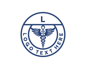 Caduceus Medical Laboratory Logo