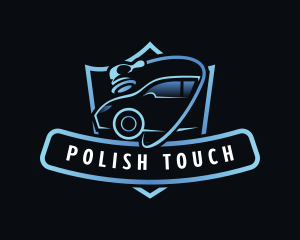 Polish - Car Polish Detailing logo design