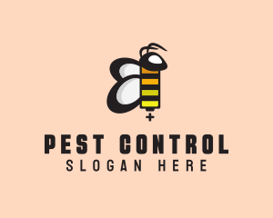 Pest - Bumble Bee Charging logo design