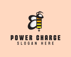 Charging - Bumble Bee Charging logo design