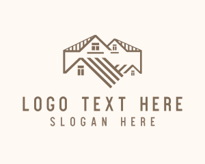 Roofing - Roof Property Roofing logo design