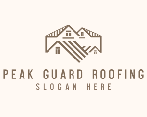 Roofing - Roof Property Roofing logo design