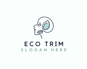 Leaf Eco Mental Health logo design