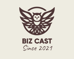 Bird Sanctuary - Wild Owl Bird logo design