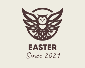 Wings - Wild Owl Bird logo design