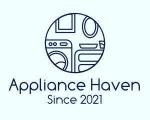 Home Appliance Interior  logo design