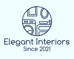 Home Appliance Interior  logo design