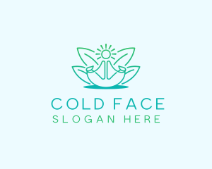 Wellness Yoga Meditation Logo