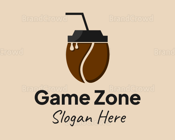 Organic Coffee Drink Logo