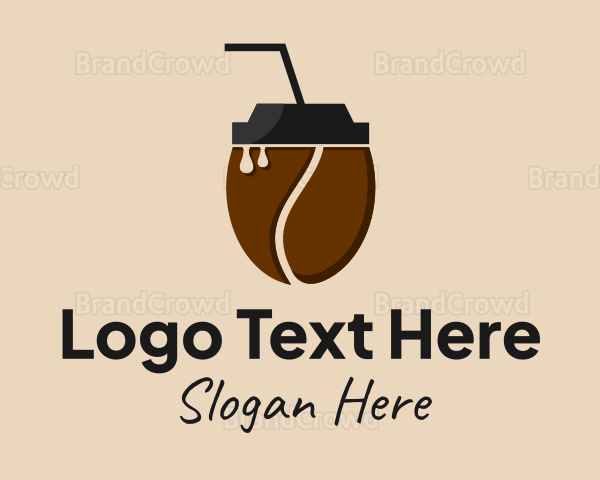 Organic Coffee Drink Logo