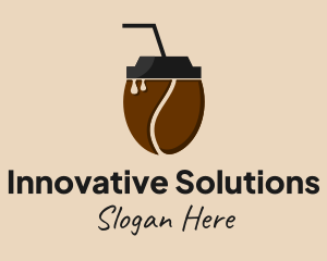 Organic Coffee Drink  Logo