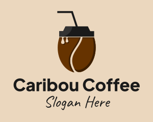 Organic Coffee Drink  logo design