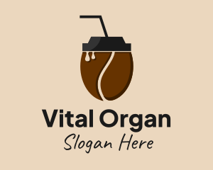 Organic Coffee Drink  logo design