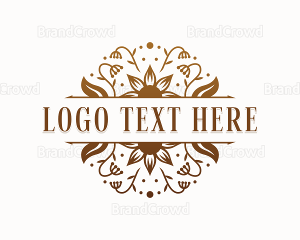 Feminine Flower Boutique Logo