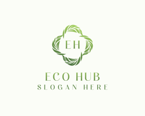 Herbal Eco Garden logo design