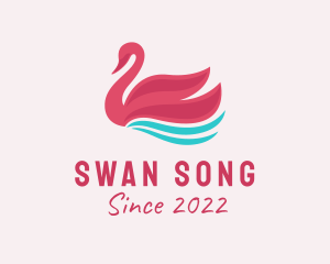 Swan Veterinary Wildlife  logo design