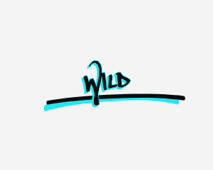 Graffiti - Underline Graffiti Wordmark logo design