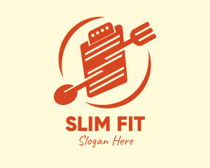 Diet - Meal Plan Clipboard logo design