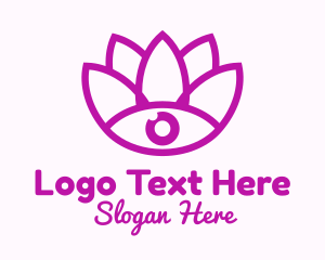 Florist - Lotus Eye Clinic logo design