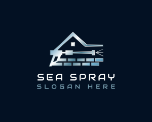 Pressure Wash Hydraulic Cleaning logo design