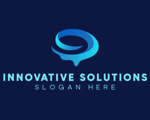 Concept - Swirl Brain Neurologist logo design