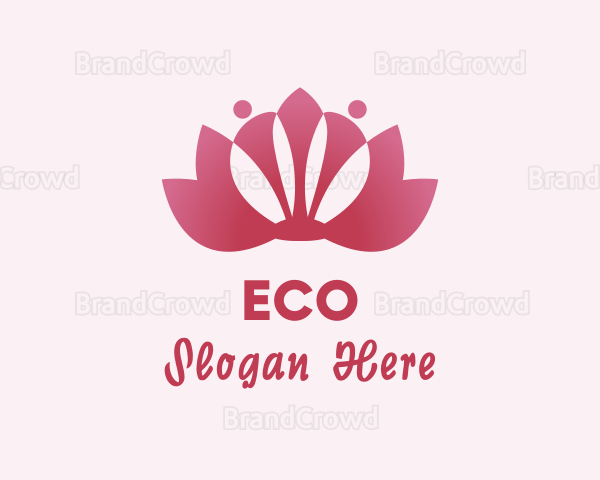 Lotus Flower Wellness Yoga Logo