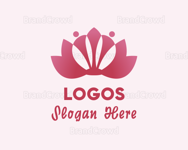 Lotus Flower Wellness Yoga Logo