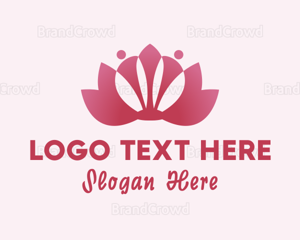 Lotus Flower Wellness Yoga Logo