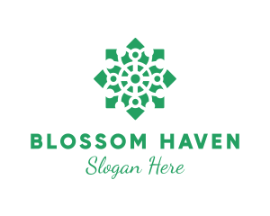 Floral - Garden Floral Pattern logo design