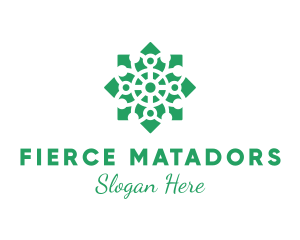 Garden Floral Pattern  logo design