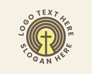 Catholic - Biblical Cross Parish logo design