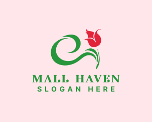 Tulip Flower Shop logo design