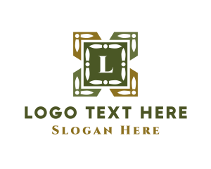 Tile - Square Tile Letter logo design
