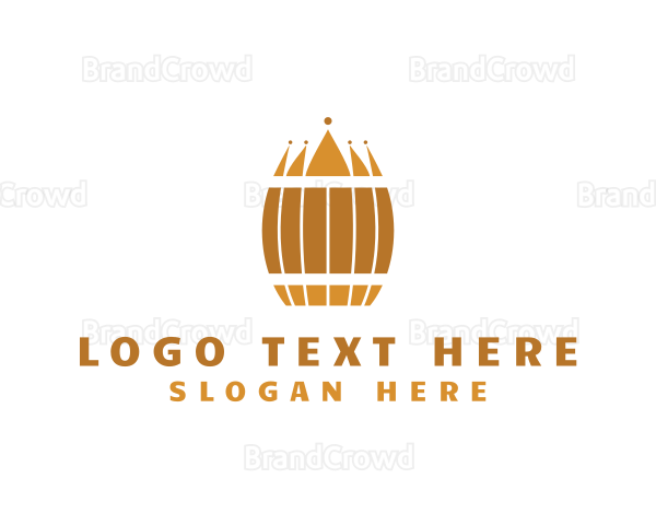 Beer Barrel Crown Logo