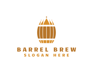 Beer Barrel Crown logo design